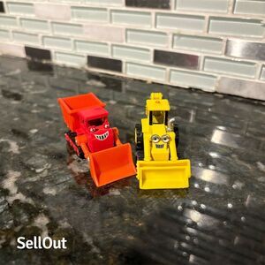 Bob the Builder Scoop & Muck Diecast Vehicles Set Multi-Color